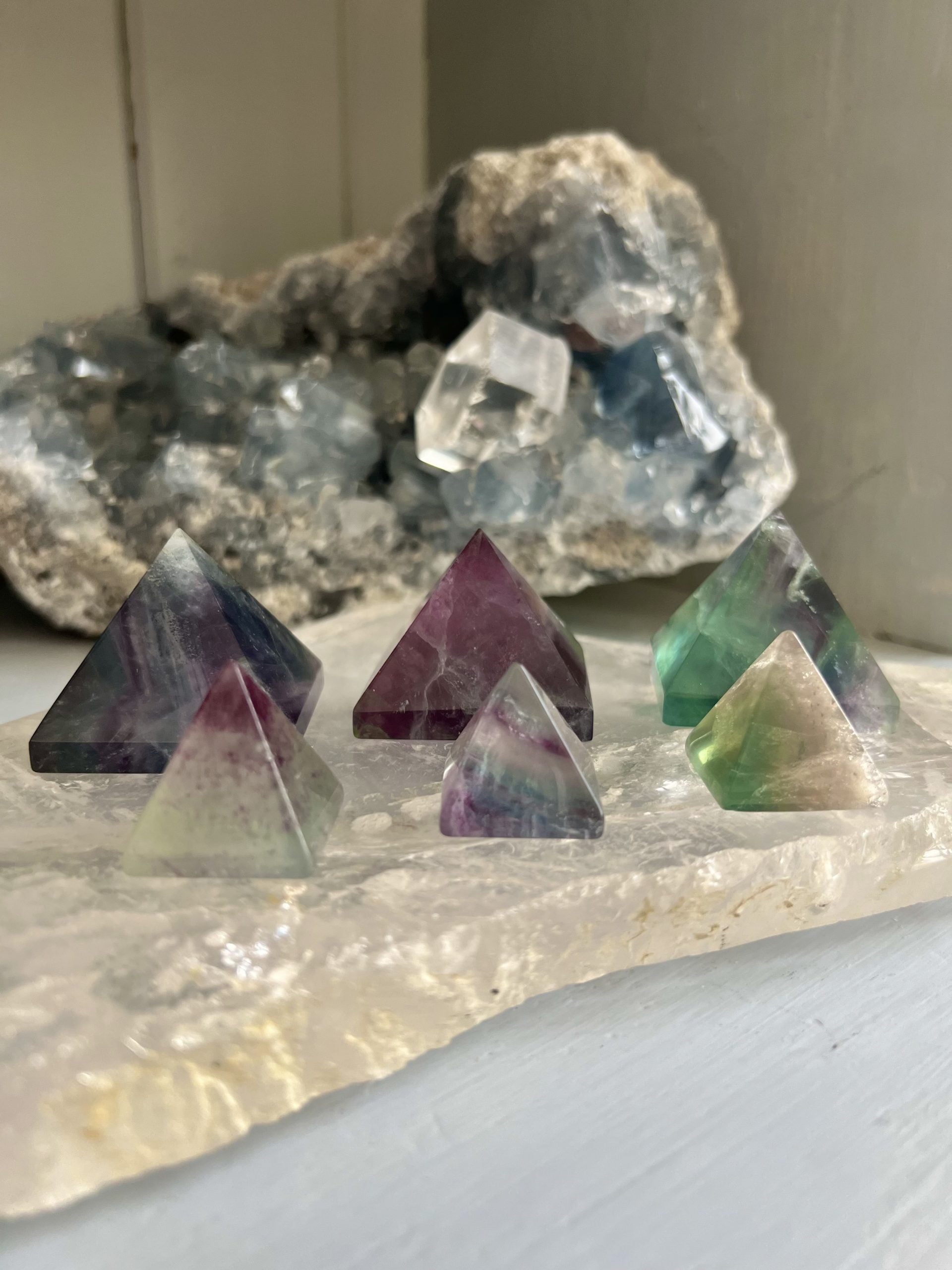 Fluorite Pyramid – Holly Holistic