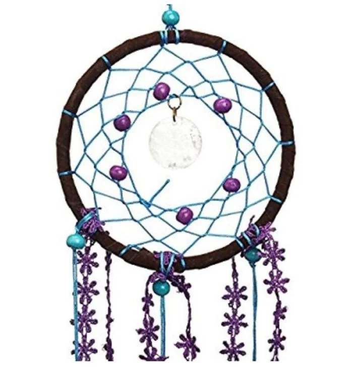 40010 Purple Flowerchild Dreamcatcher3