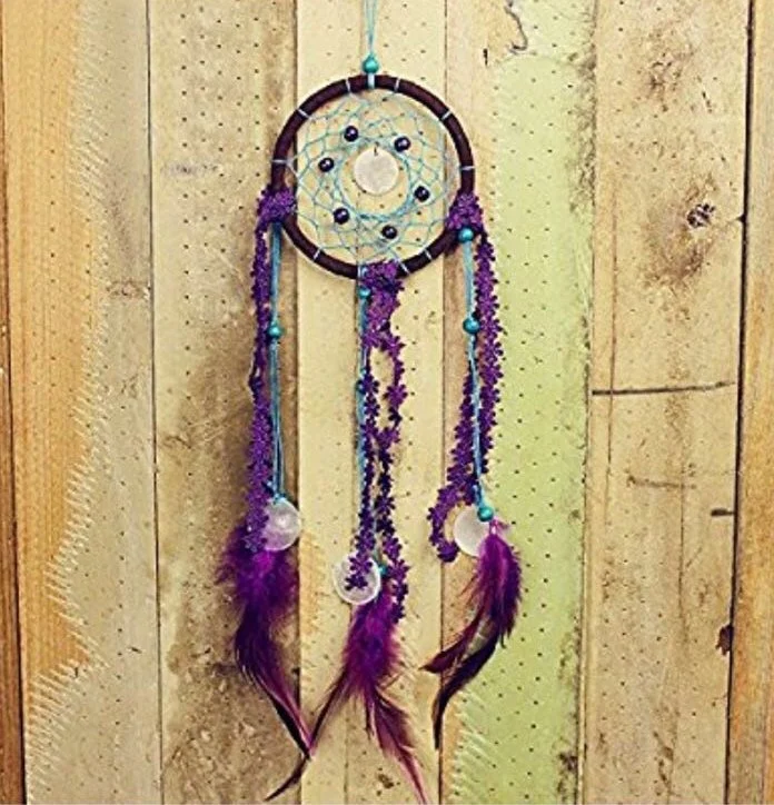 40010 Purple Flowerchild Dreamcatcher4