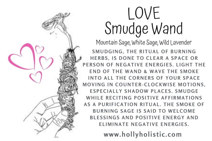 LOVE Smudge Wand