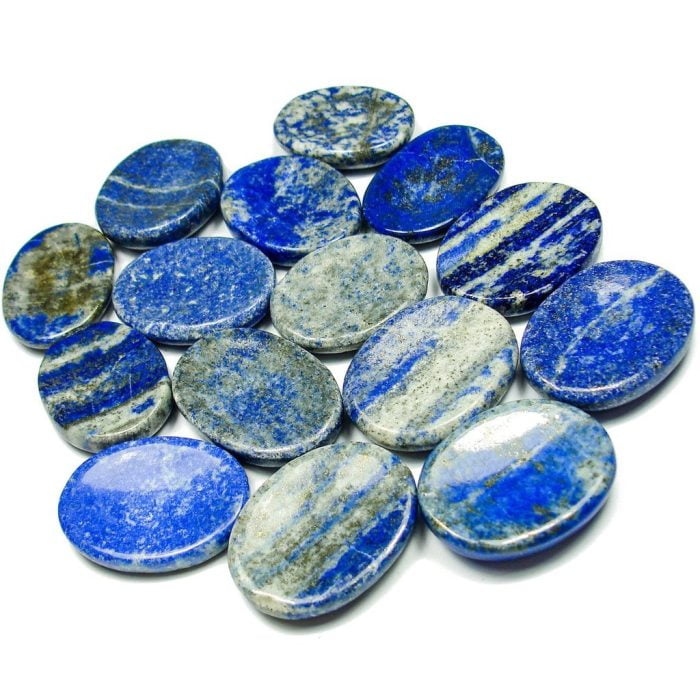 Lapis Lazuli worry stone 1