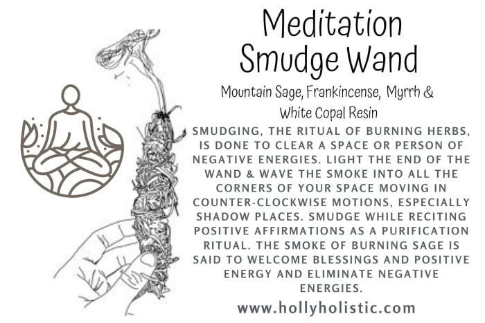 Meditation Smudge Wand