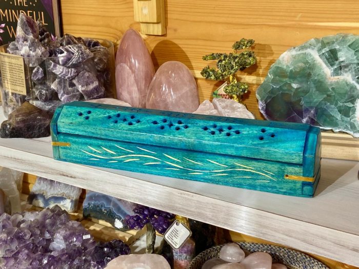 turquoise incense box 1
