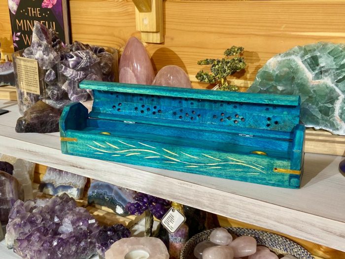 turquoise incense box 2