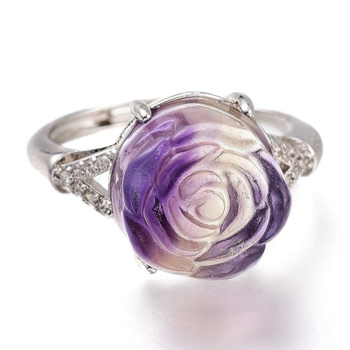 fluorite rose ring 1